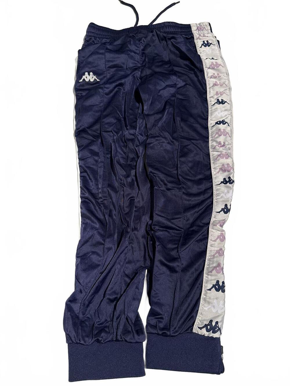 Kappa Track Pants Navy - Girls Size 12